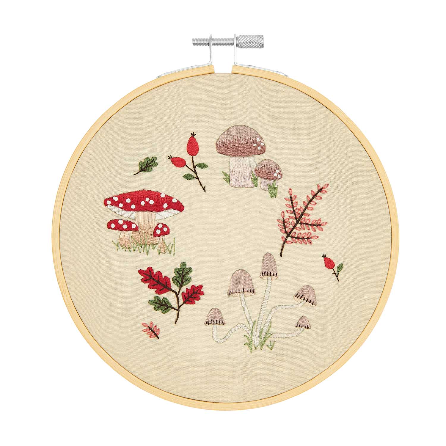 Kit De Broderie DMC #K192 - Champignons à Gogo (Neuf, UK)
